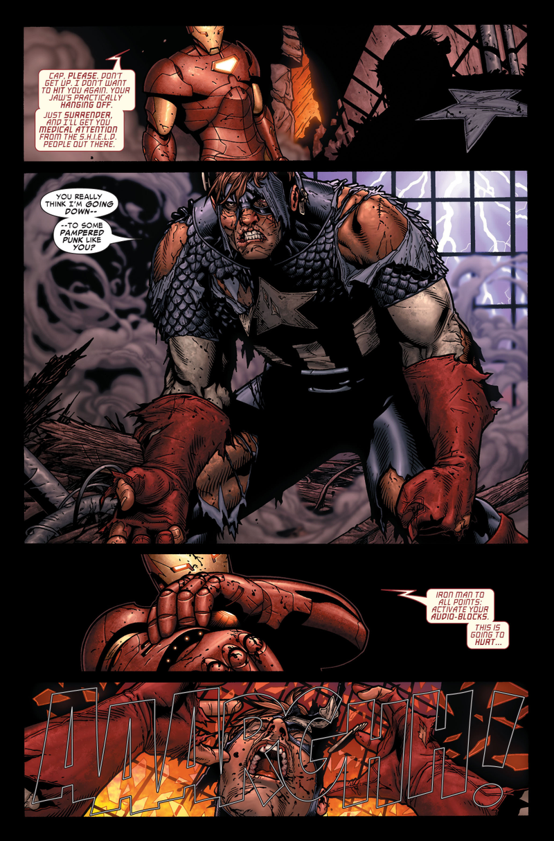 Illustration for article titled Why the Civil War between Captain America and Iron Man is inevitable